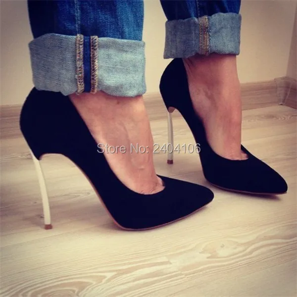 Размера плюс 43 Дизайнерская обувь Женские туфли-лодочки Лакированные свадебные