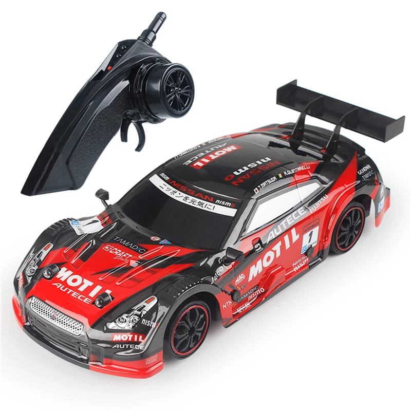 Новое поступление 1/16 2 4 г 4WD 28 см Дрифт Rc автомобиль км/ч с передним светодиодный