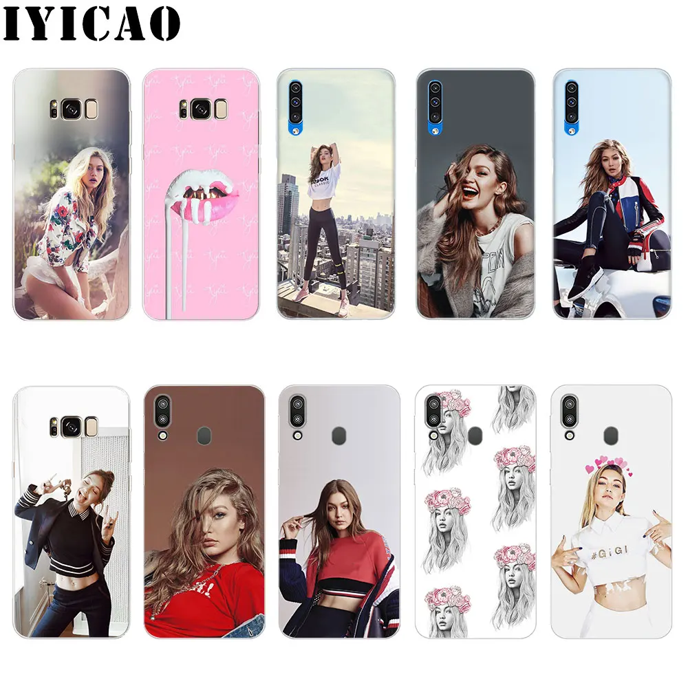 IYICAO Gigi Hadid Hard Case for Samsung Galaxy J1 J2 J3 J5 J6 J7 EU US Prime M10 M20 M30 Phone | Мобильные телефоны и