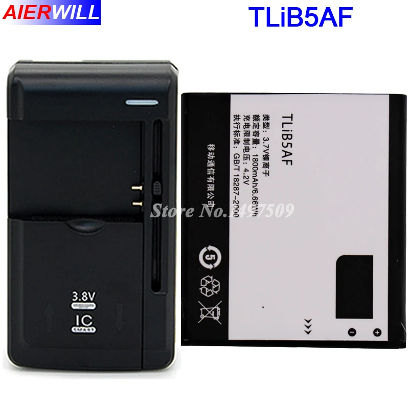 Аккумулятор TLiB5AF 1800 мАч для Alcatel One Touch Pop C5 OT 5036 5036D 5037 5037D 5037A 5037X + универсальное