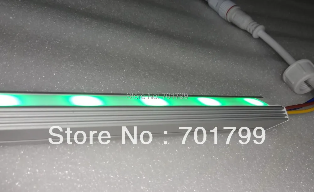 1 м длинная DC5V WS2812 32LEDs Цифровая Светодиодная панель света с молочной крышкой V Тип