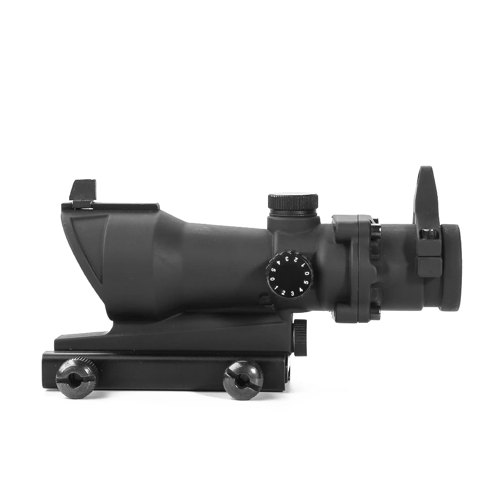 Прицел охотничьей винтовки ACOG 1X32 тактический Коллиматорный прицел с красной