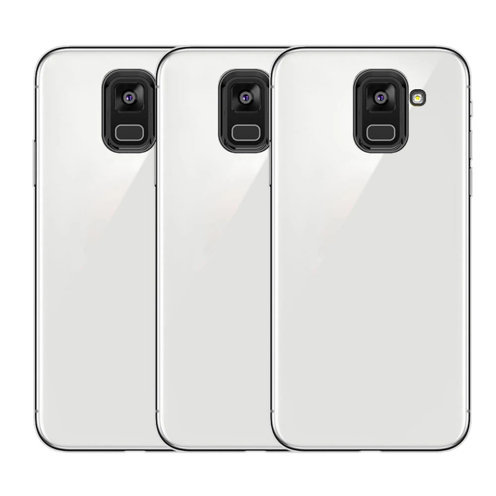 Прозрачный противоударный силиконовый прозрачный чехол для телефона Samsung Galaxy