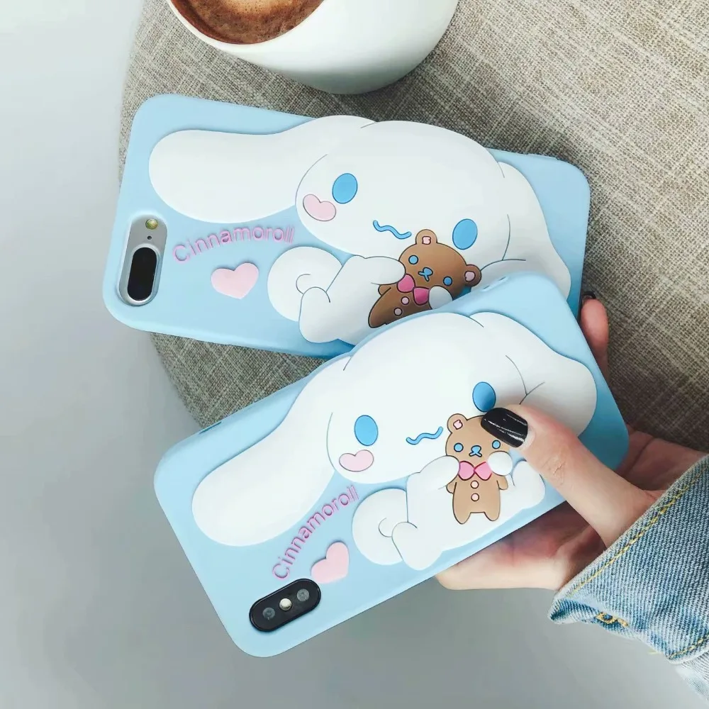 3D белоснежная собака чехол для телефона iPhone X Case роскошный Xs max XR милое