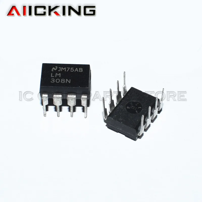 10 шт. LM308N DIP8 LM308 DIP 308N DIP-8 | Электроника