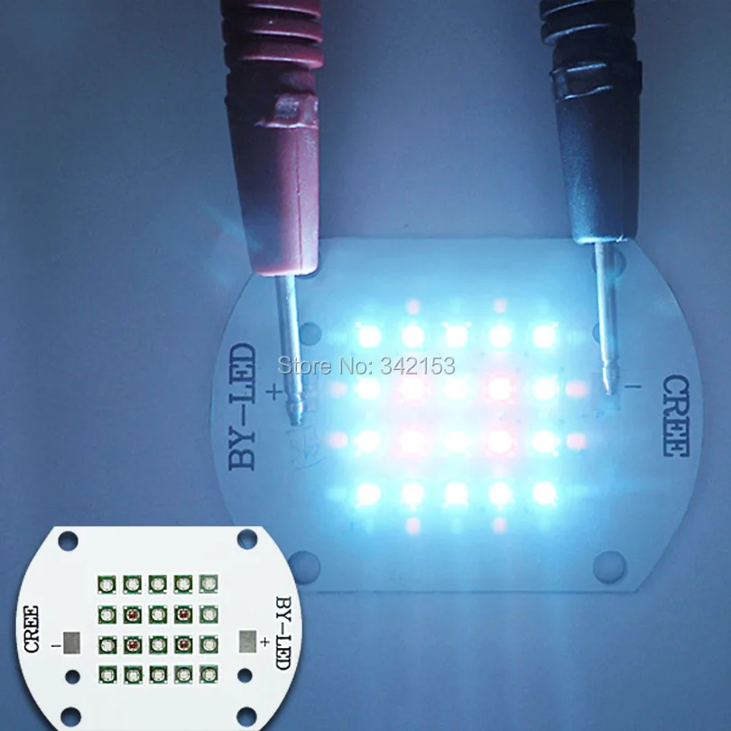 Topledlight на заказ 60 Вт Cree XP E XPE Светодиодная лампа синего цвета (16 шт.) + красного (4