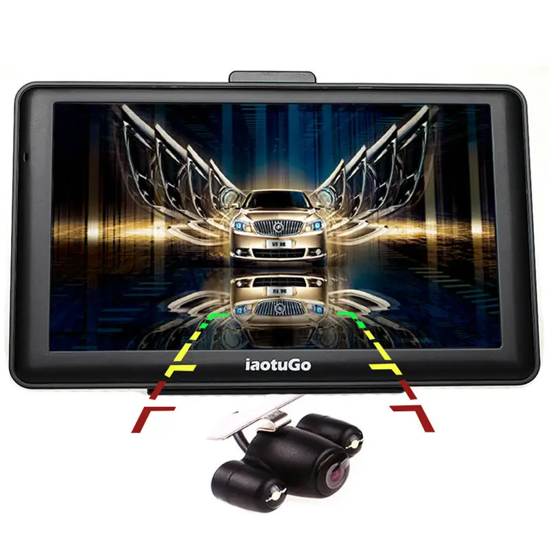 IaotuGo 7 &quotAndroid автомобильный GPS навигатор + светодиодная задняя камера ночного