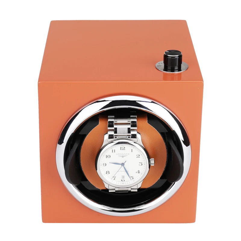 

Watch Winder ,LT Wooden Automatic Rotation 1+0 Storage Case Display Box new style