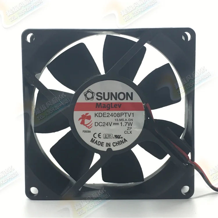 Новый SUNON KDE2408PTV1 8 см 8025 24 в 1 7 Вт 80*80*25 мм инвертор супер тихий вентилятор |