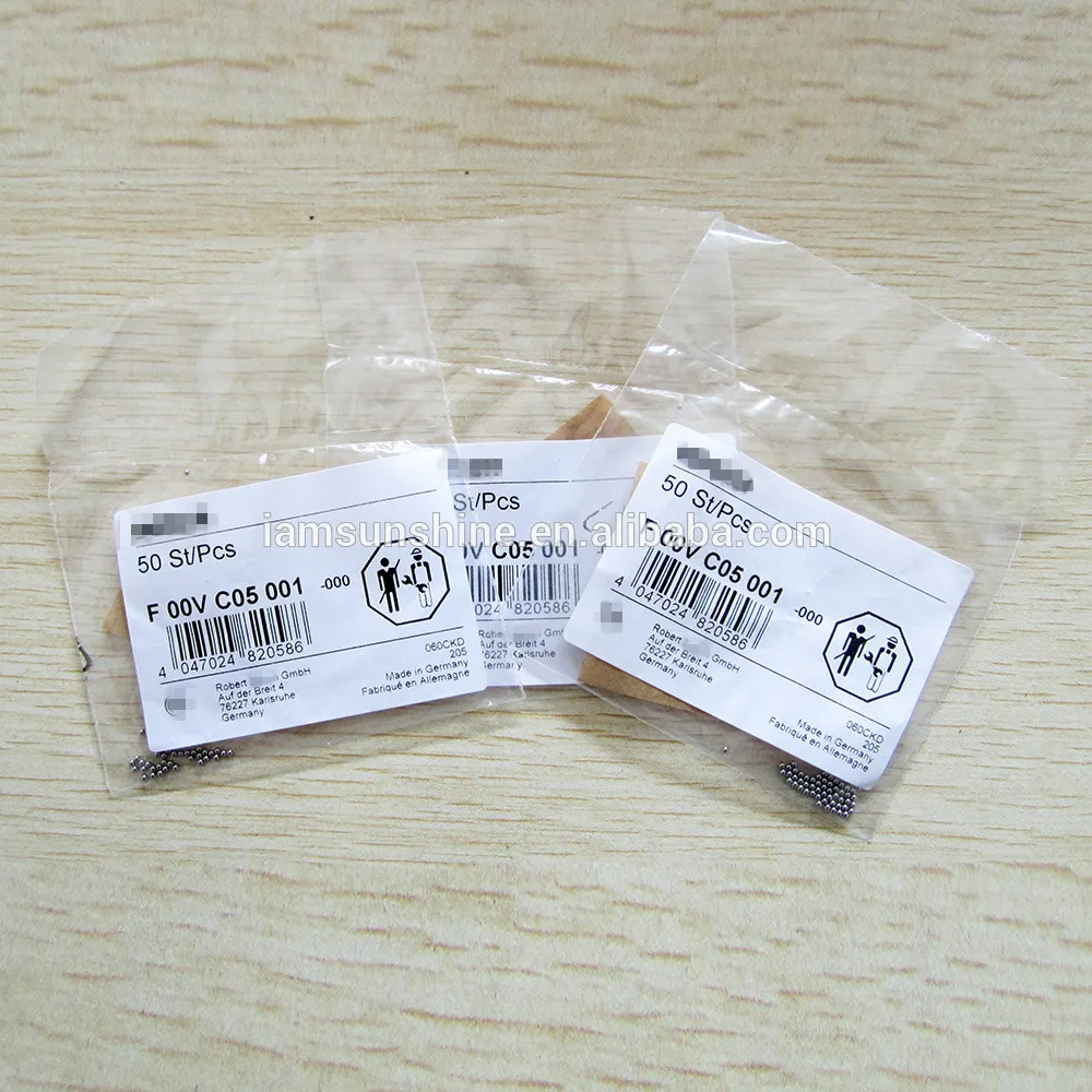 Оригинальный инжектор common rail стальной шар F00VC05001 для инжектора серии