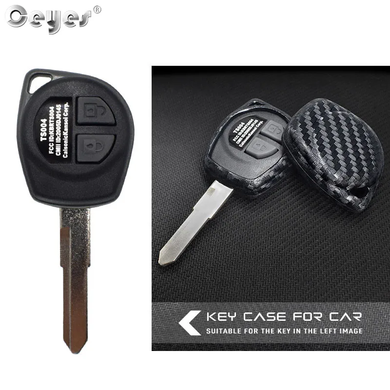 Ceyes Car Styling Auto Key Covers Protect Shell Accessories Case For Suzuki Jimny SX4 Swift Vitara Samurai 2 Buttons Remote Fob |
