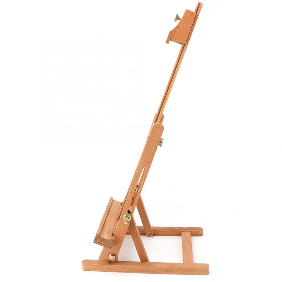Painting Stand Paint Stand Small Wooden Adjustable Tabletop H-Frame Easel Studio Artist Display Stand Drawing Board Picture