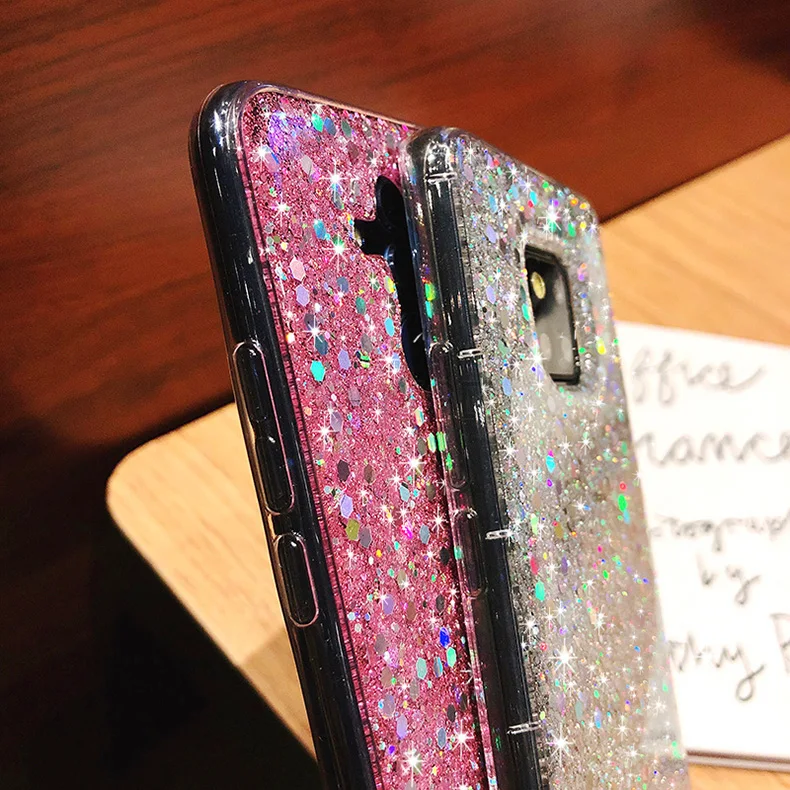 Блеск Блестящий Мягкий ТПУ чехол для huawei Коврики 20 10 P20 P10 P30 lite Pro Nova 3 3i 4 на Honor 7A 8X9 вид 10 чехол