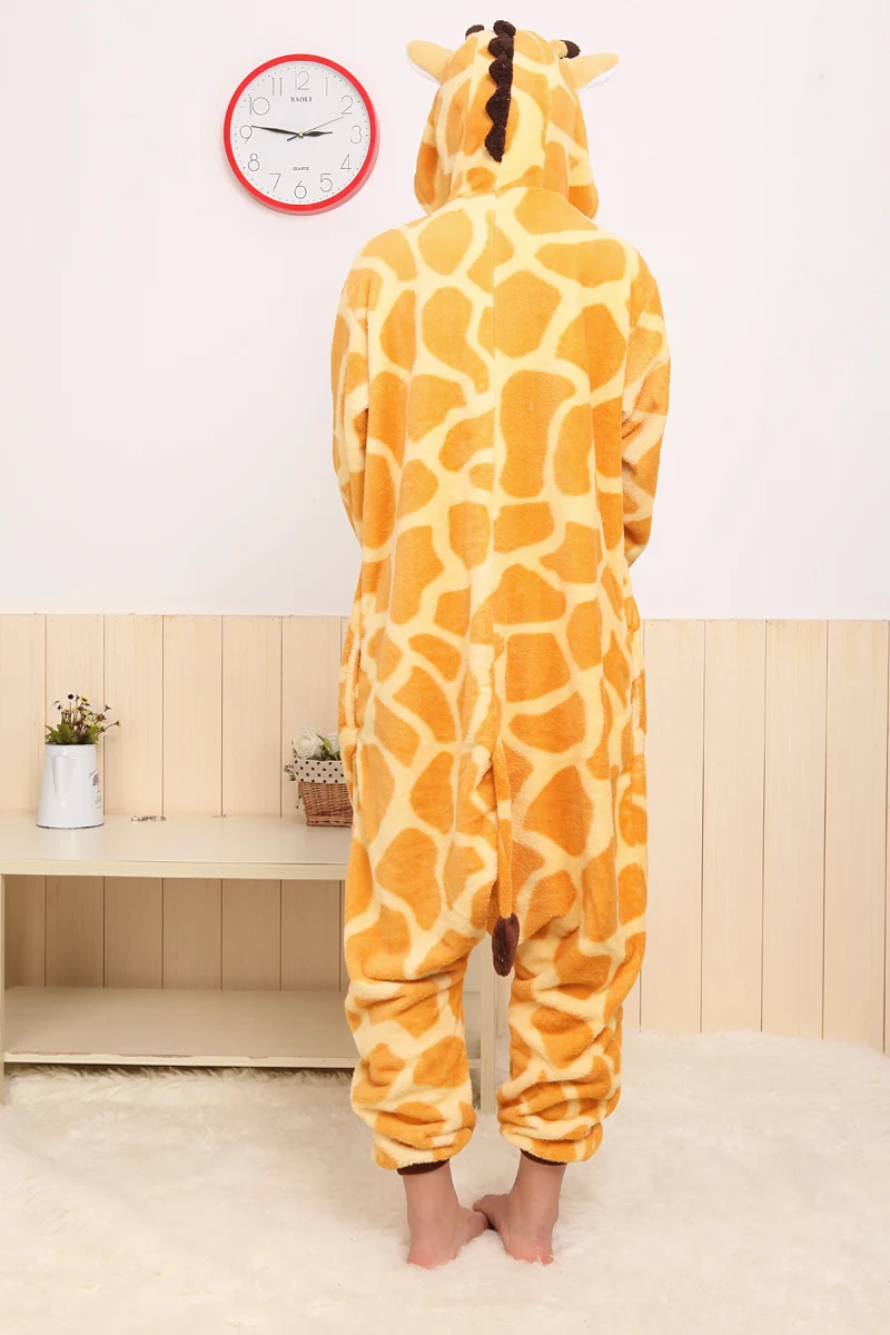 BIKIRUB/женские пижамы унисекс Косплей животных фланелевая одежда для сна с милым