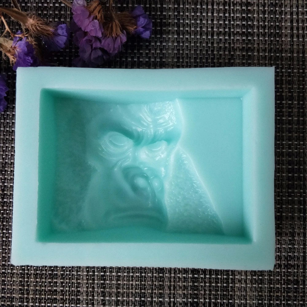 3D Животные орангутан силиконовая форма для мыла ручной работы формы в виде