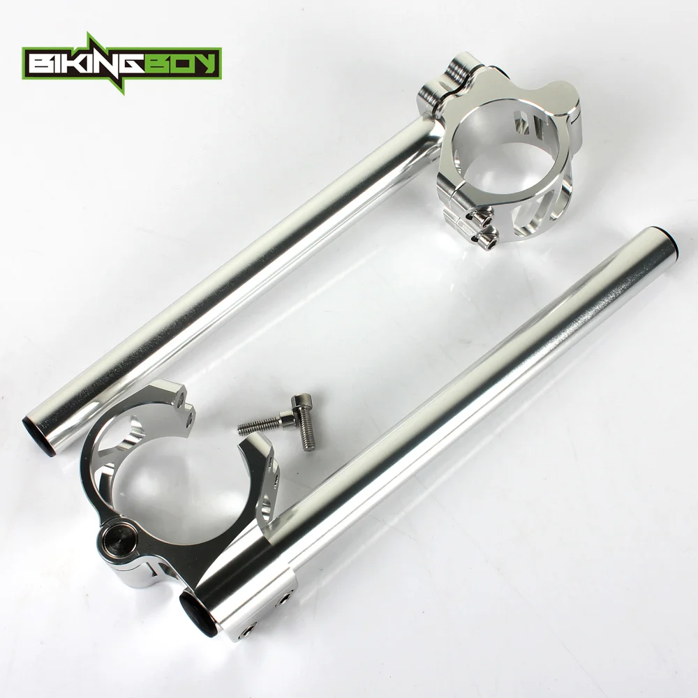 BIKINGBOY ALU сплав 45 мм 7/8 &quotСплит Клип Ons руль для Suzuki GSXR 600 GSX-R600 1997 1998 1999 2000 2001 2002 2003 97-03 |