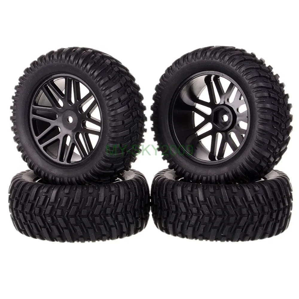 4 шт./компл. 95 мм внедорожный короткий грузовик раллийные шины резиновый обод