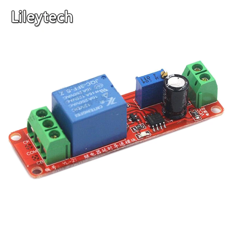 DC 12 В задержки задержка проводимости реле срабатывания модуля робот умный