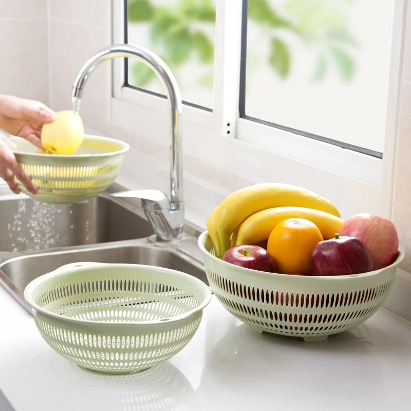 3 шт./лот многофункциональная новая круглая пластиковая кухонная сливная корзина