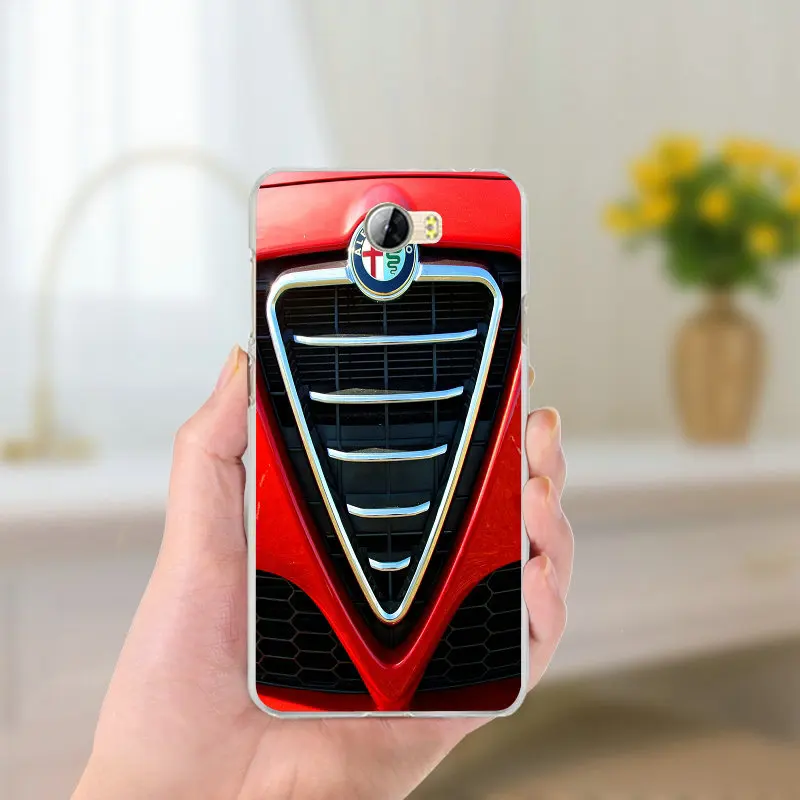 Супер автомобиля Alfa Romeo Логотип Мягкие TPU кремния телефон чехлы для huawei P8 P9 P10 Lite