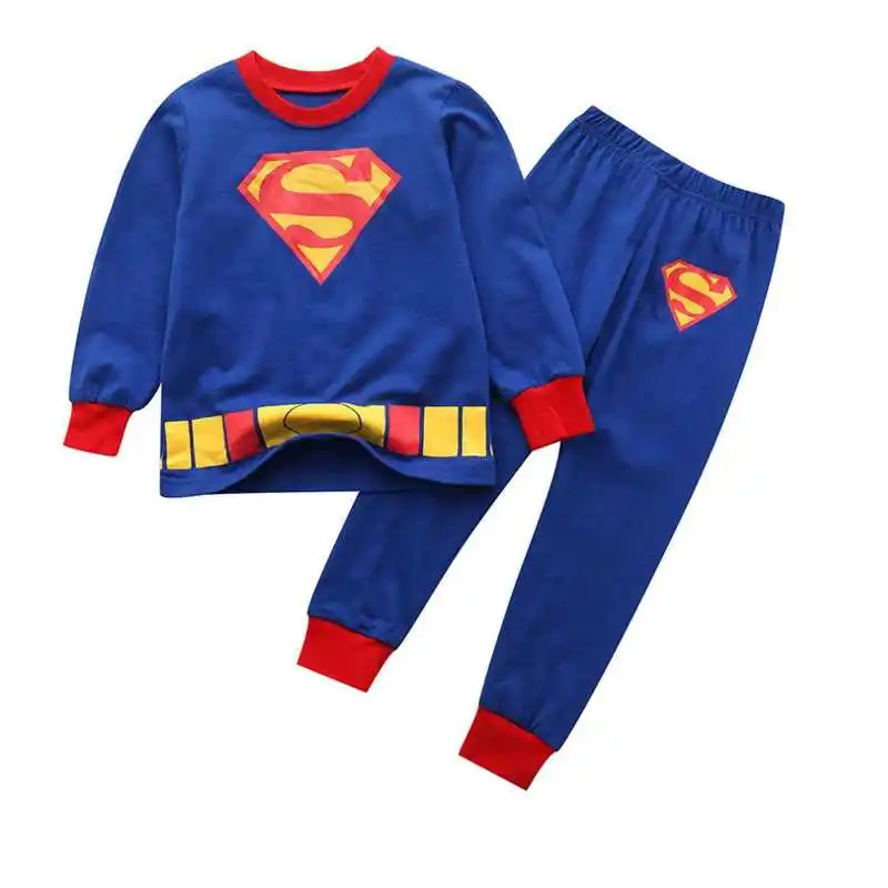 Новые осенне зимние детские пижамы костюмы милая пижама для девочек Мультяшные