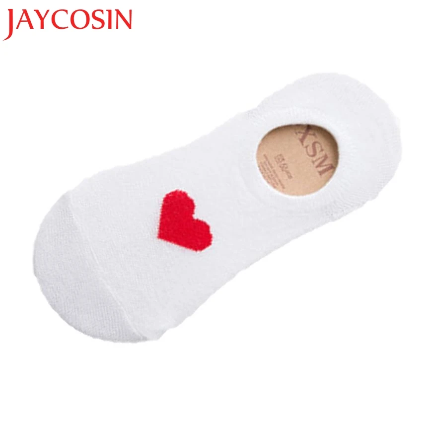 JAYCOSIN 2018 Новые повседневные рабочие женские модные носки в форме сердца для