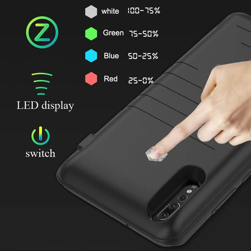Для Huawe p20 lite p20 pro запасная батарея, зарядный чехол для телефона, зарядное устройство для huawei p20, внешний аккумулятор, внешняя зарядка