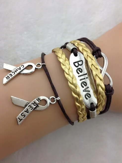 1 шт. верю браслет бесконечности музыка подтверждены испытаниями и