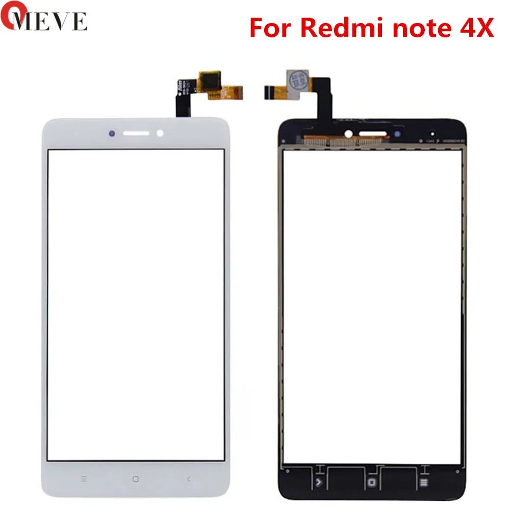 

5pcs/lot TouchGlass Mobile Touch Screen For Xiaomi Redmi Note 4X Touch Screen Glass Digitizer Panel Sensor