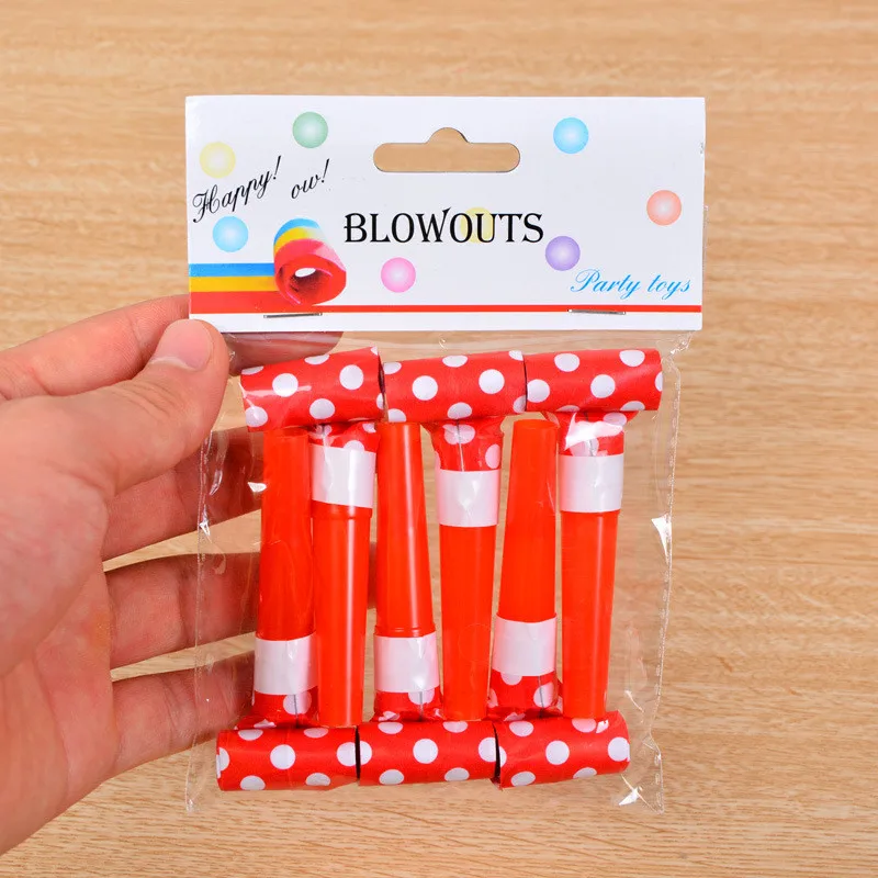 6 шт./лот цветные украшения в горошек для детей на день рождения|decoration supplies|party