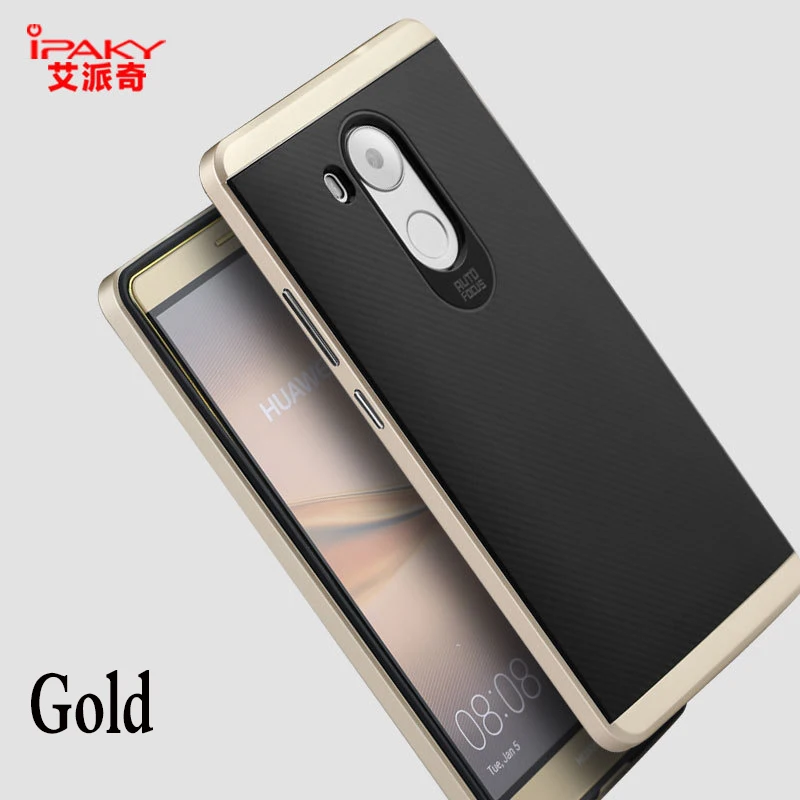 Huawei Mate 8 телефона чехол сумка силикон Роскошные узкий В виде ракушки PC + TPU iPaky для