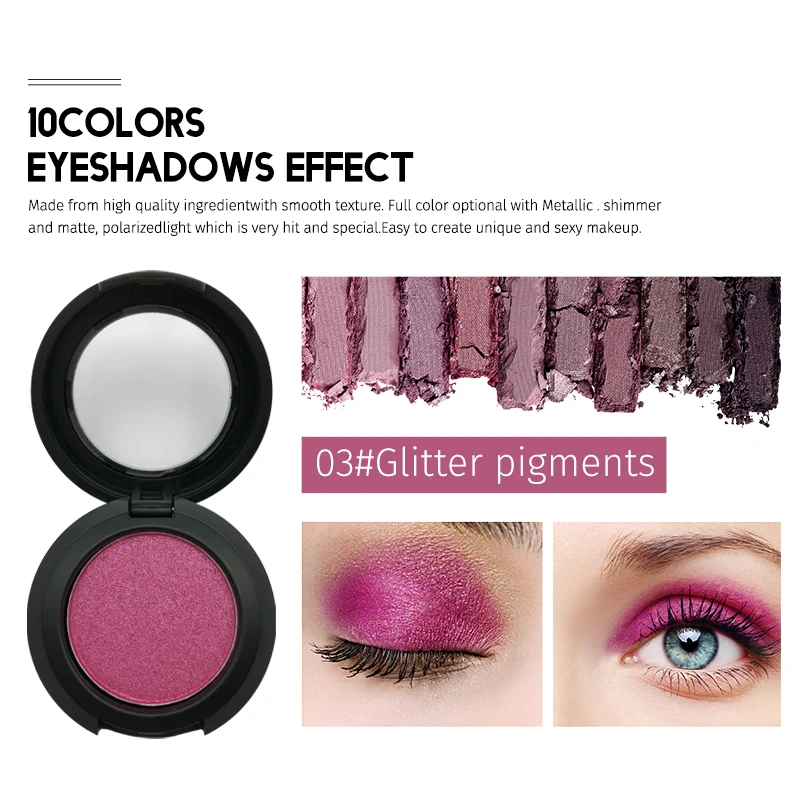 Натуральный 10 цветов матовая палитра теней для макияжа Пигмент Долгое палитры