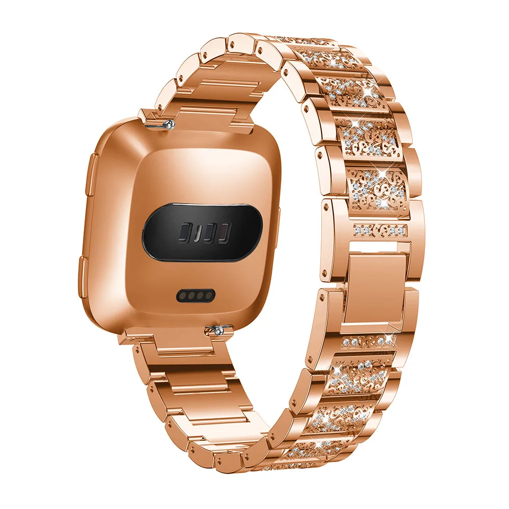 Stainless Steel watch Band for Fitbit Versa Classic Metal Strap Smart Watch replace Watchband Accessories band | Наручные часы