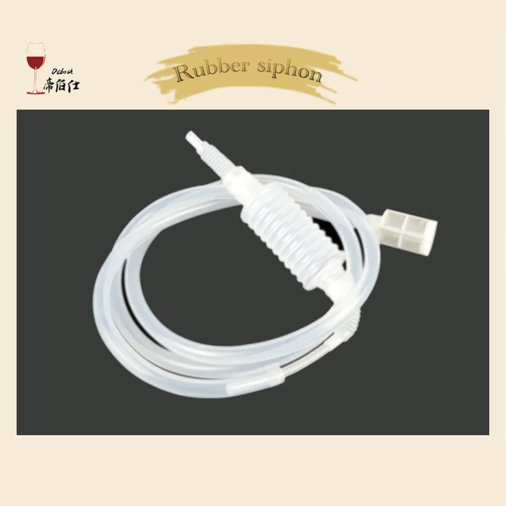HOT Siphon silicone filter hose family wine wine beer liquid delivery home tools plastic syphon pot pump Wine Opener single sale