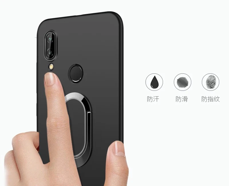 Car Holder Case for Xiaomi Redmi Note7 Note 7 Magnetic Ring Cover 6.3&quot | Мобильные телефоны и аксессуары