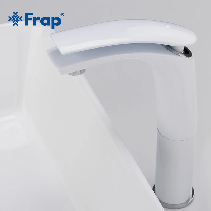 Смеситель для раковины Frap Y10154 кран холодной и горячей воды одна ручка