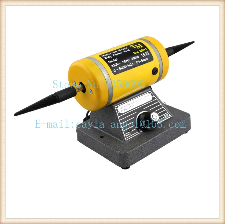 Free Shipping by DHL Dental Motor For Polishing Jewelry Polishing Machine Jewelry Machine and Tools No Load 0 - 10,000 RPM,