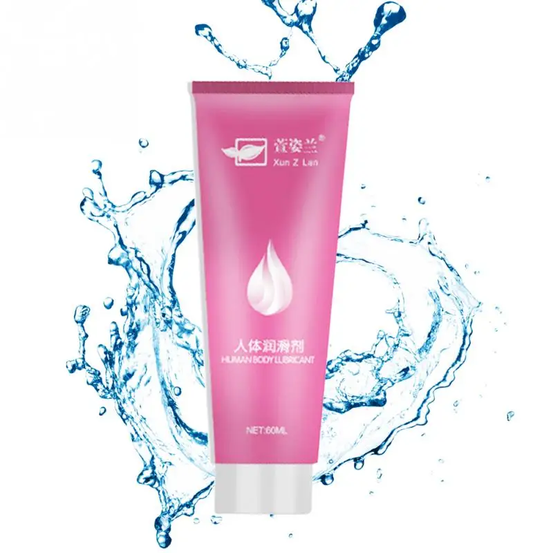 60ML water-base Sex Lube Lubricante Easy To Clean Lubricant For Oral Vagina Anal Gel Gay Lubricants transparent | Красота и здоровье