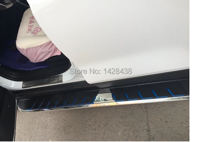 

High quality! Blue or red Step Bar Running Side Board For Chevrolet Holden Trax 2014-2016
