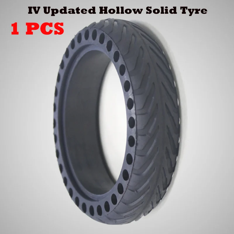 1 Hollow Solid Tyre Модернизированная шина для Xiaomi Mijia M365 скутер твердые шины колеса 8 1/2X2 для Xiaomi Электрический скейт доска Избегайте пневматических шин - Цвет: 1 Hollow Solid Tyre