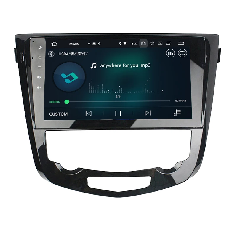 Octa core PX5 Android 8 0 Автомобиль Радио DVD gps для Nissan Qashqai X trail 2014 2018 с 4G Оперативная память