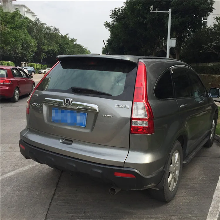 Для CR-V спойлер 2007-2011 Honda спойлер CRV WDK ABS Пластиковый материал заднее крыло автомобиля Цвет задний спойлер