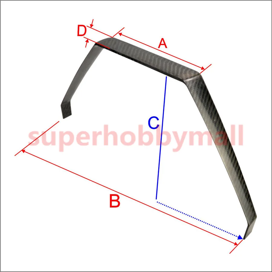 Sky-fly Carbon Fiber Landing Gear For Extra 260 30 class Electric RC Airplane NEW 85*254*125*20mm | Игрушки и хобби