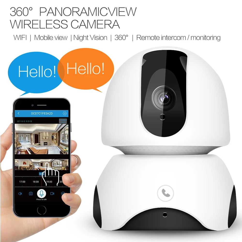 Беспроводной видеоняня 2MP FHD детский монитор для сна няня ip-камера автоматическое отслеживание один-сенсорный звонок двухсторонний аудио домофон детский телефон