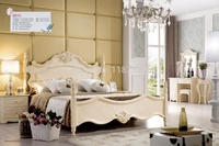 factory price wholesale price good quality bedroom furniture luxurious king size princess bed wooden bed