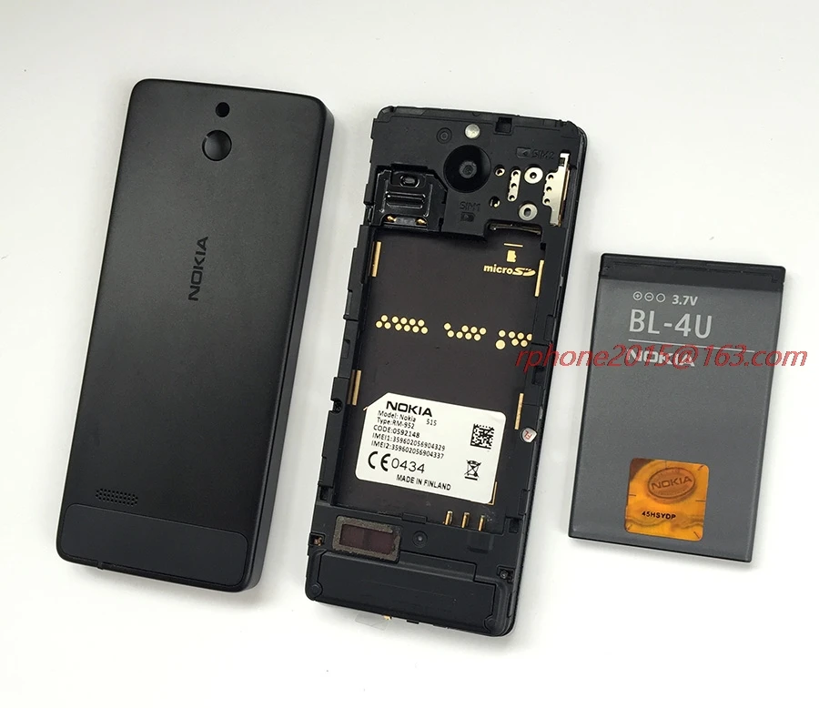 

Refurbished Original NOKIA 515 5MP 2.4' Single Dual Sim Card Mobile Phone Unlocked