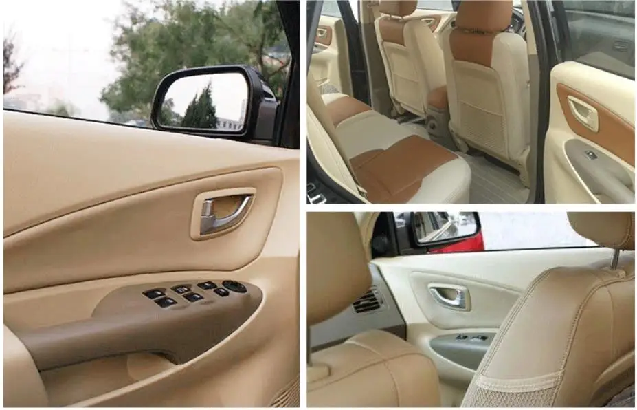 4 шт. Кожаные чехлы на дверные панели из микрофибры для Hyundai Tucson 2006-2013 | Автомобили