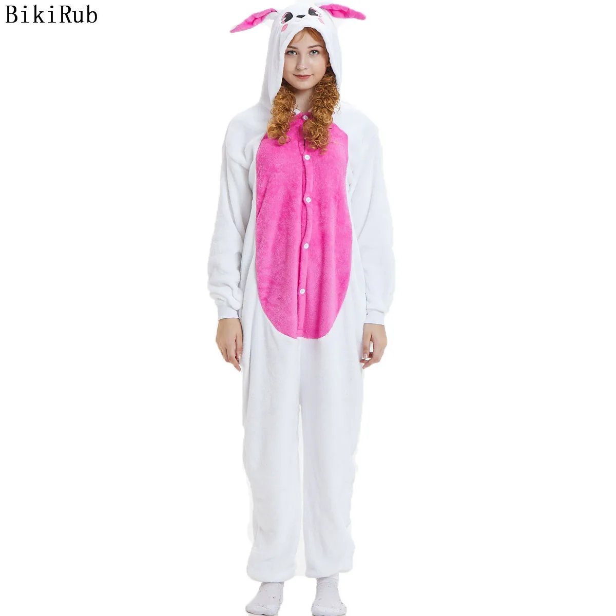 Пижама для взрослых одежда сна с длинным рукавом кигуруми все в одном пижама