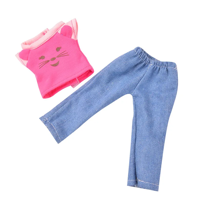 Модная одежда ручной работы для 14," wellie wishers doll(только одежда) M28-M30