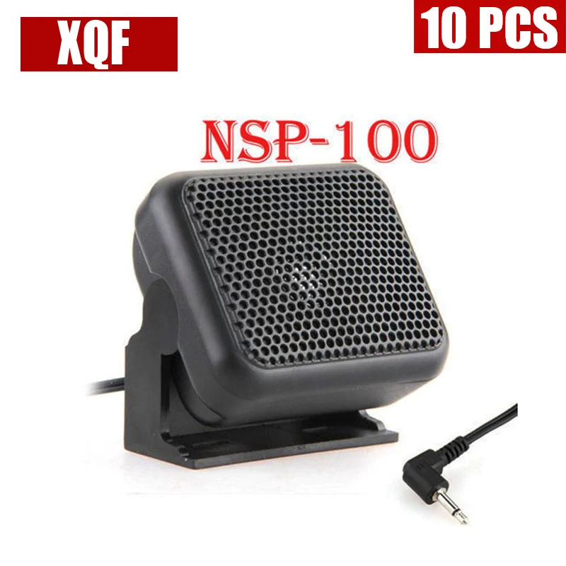 

XQF 10 шт. мини внешний микрофон для Kenwood Yaesu ICOM Ham радиостанции